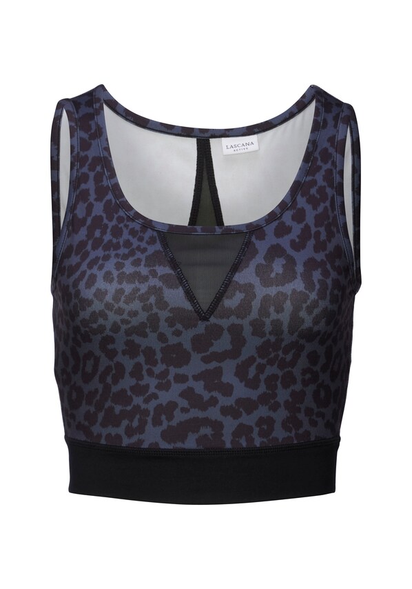 LASCANA ACTIVE, Sport top, szürke, 1 kép a 6 közül
