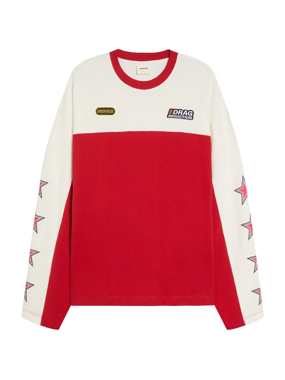T-shirt mörkgul / röd / svart