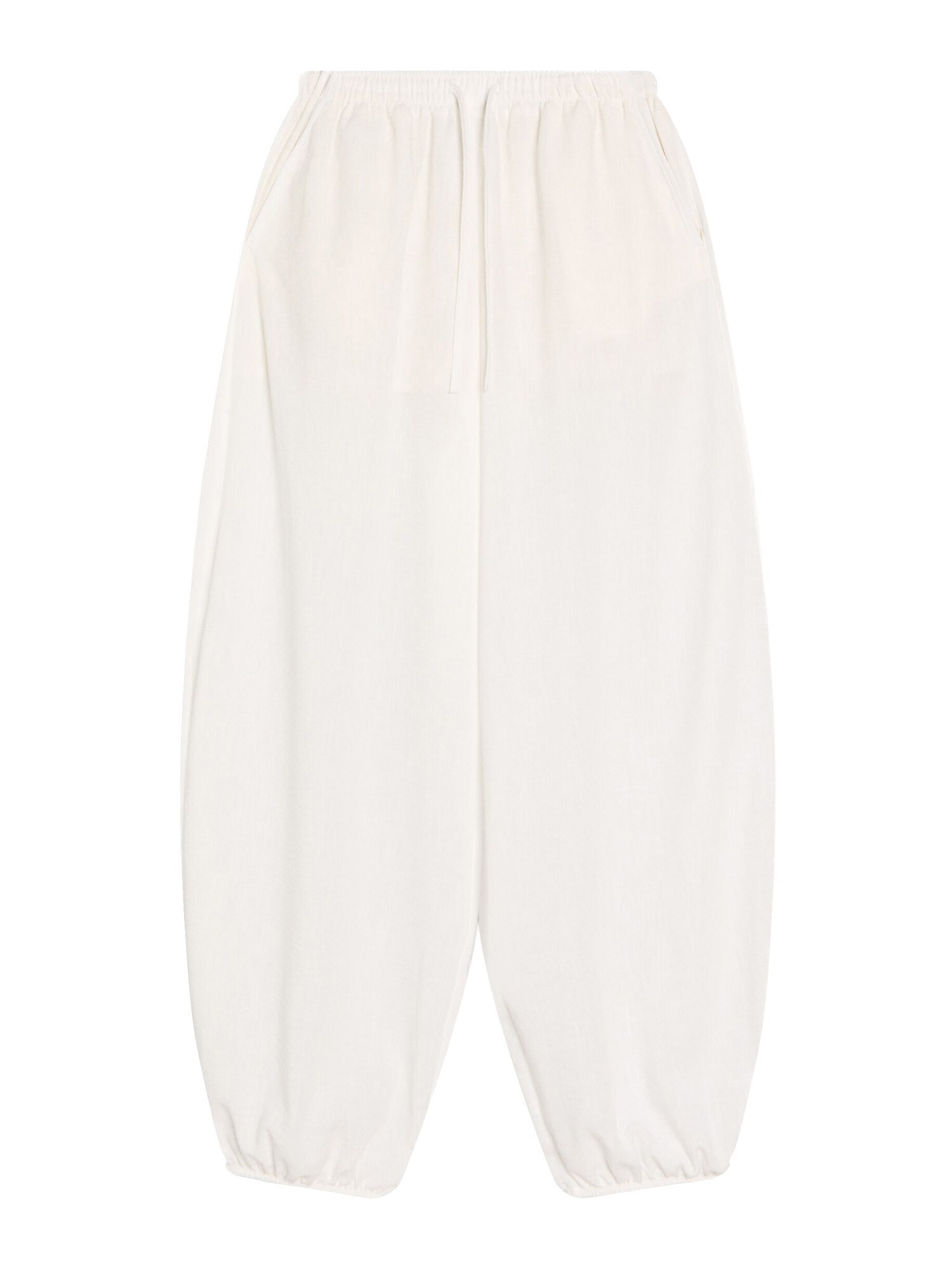 Bershka Pantaloni alb murdar