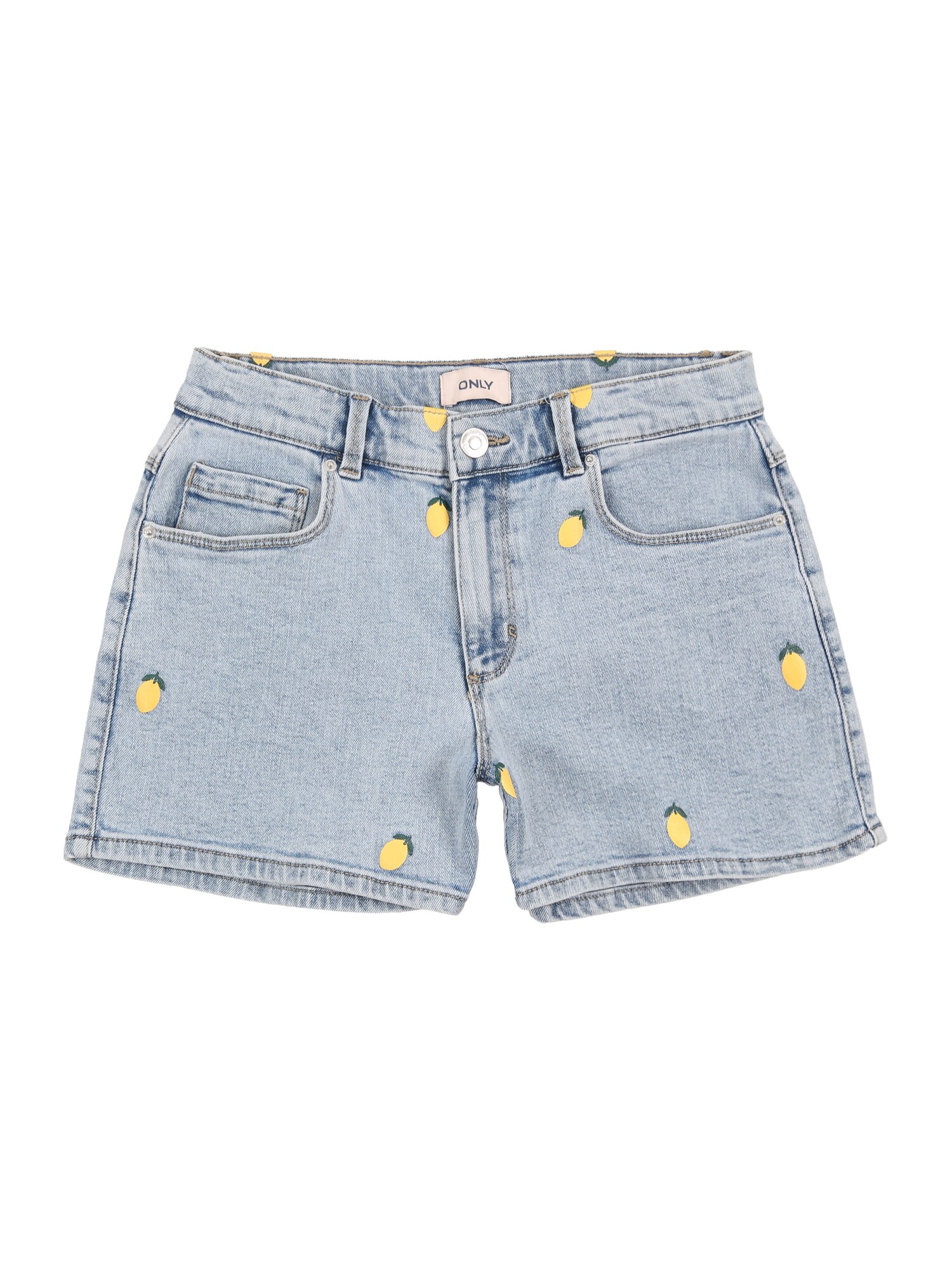 KIDS ONLY GIRL Jeans 'KOGBLAIR'  albastru denim / galben