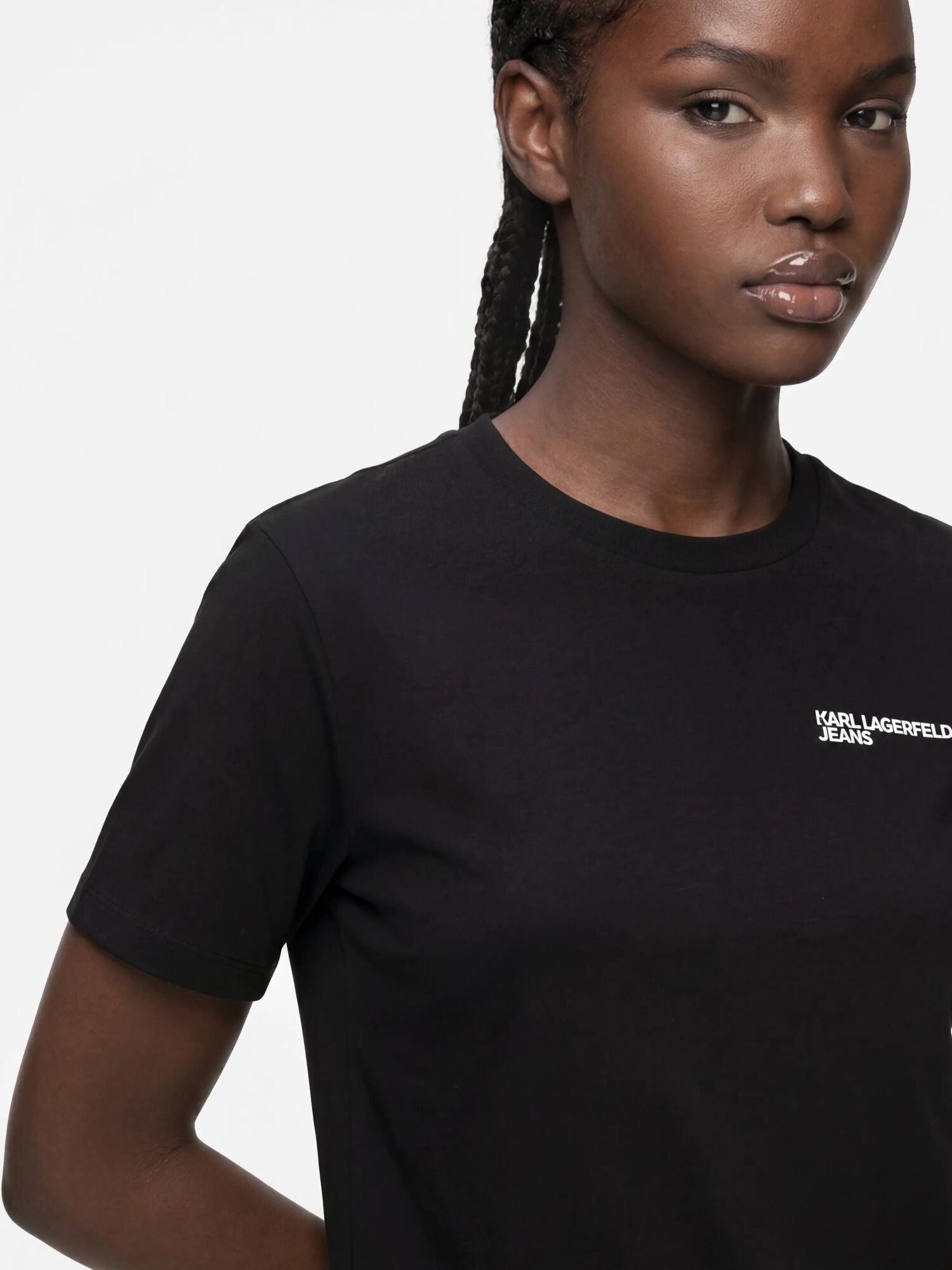 KARL LAGERFELD JEANS Camiseta negro / blanco – imagen 40