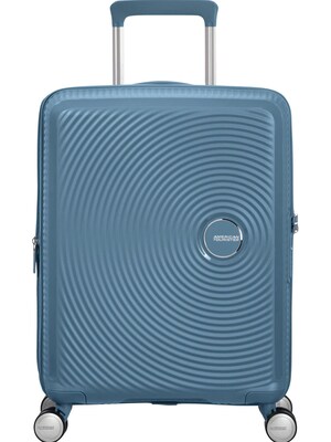 American Tourister Carrito 'SOUNDBOX SPINNER 55/20 TSA EXP'  azul paloma