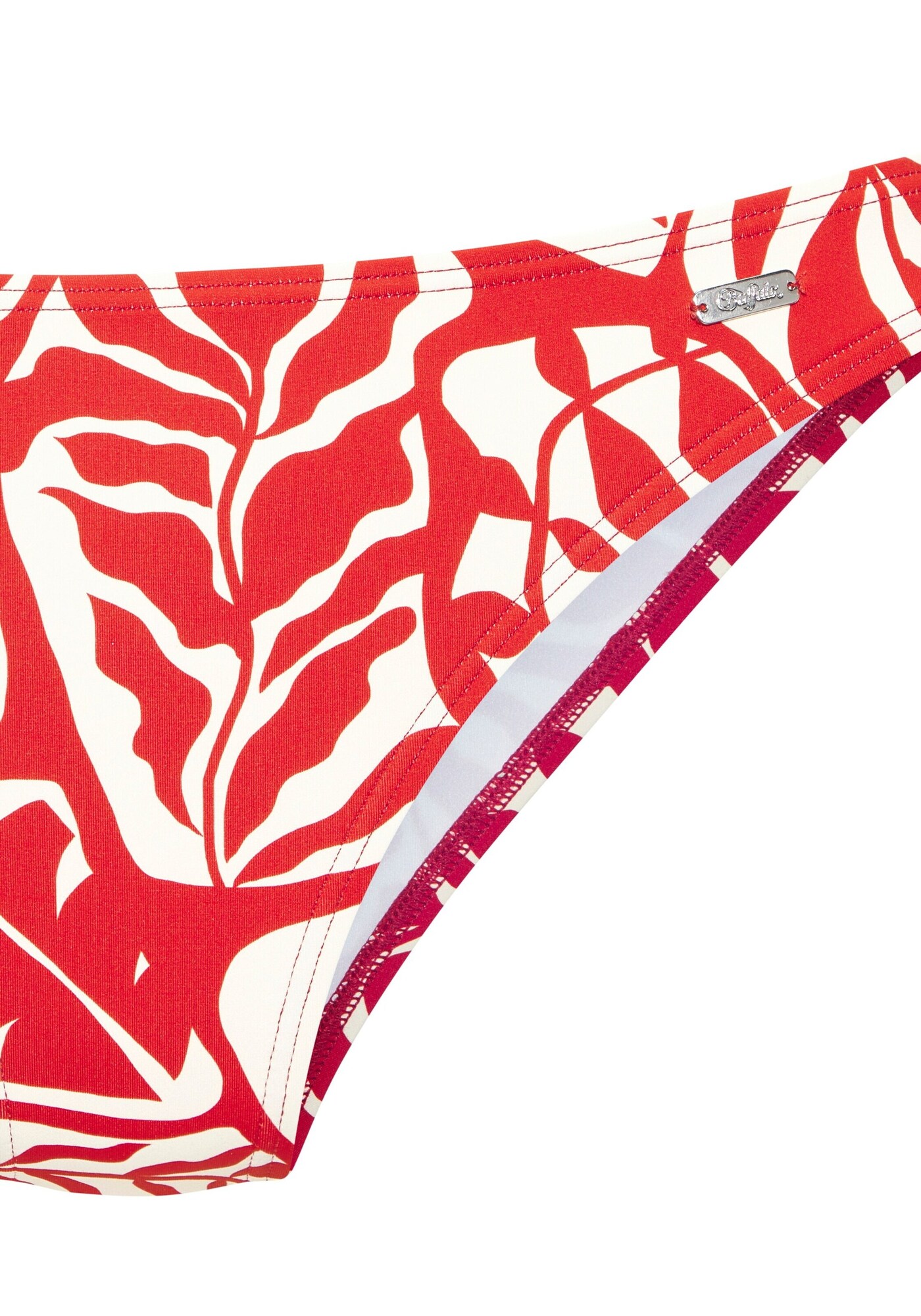 BUFFALO Bikinové nohavičky  červená / biela (obrázok 2)
