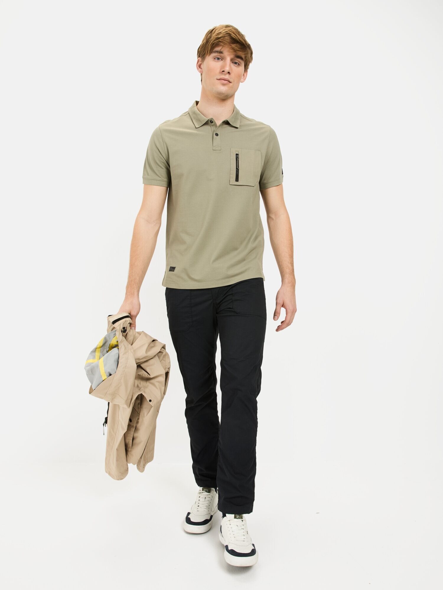 CAMEL ACTIVE Tričko olivová (obrázok 6)