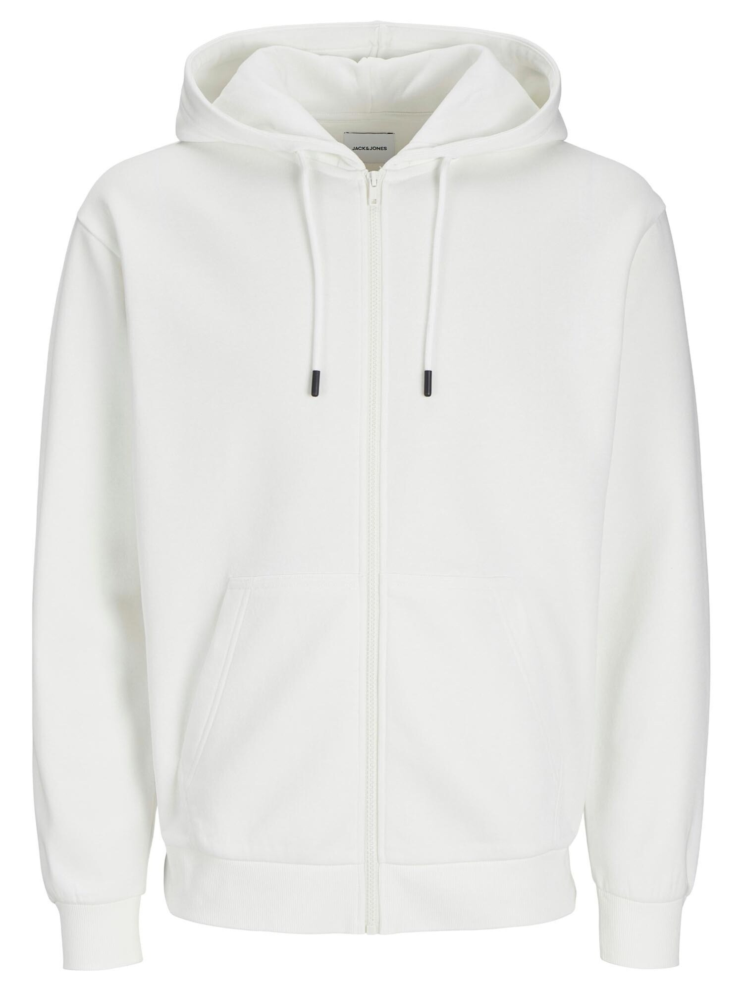 JACK &amp; JONES Sudadera con cremallera 'Bradley'  blanco
