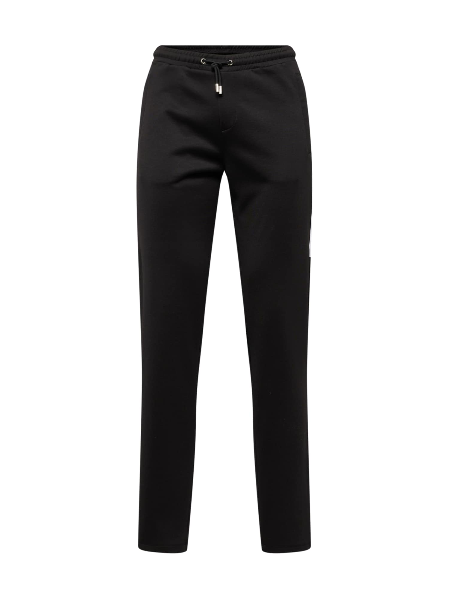 Karl Lagerfeld Pantaloni  negru / alb