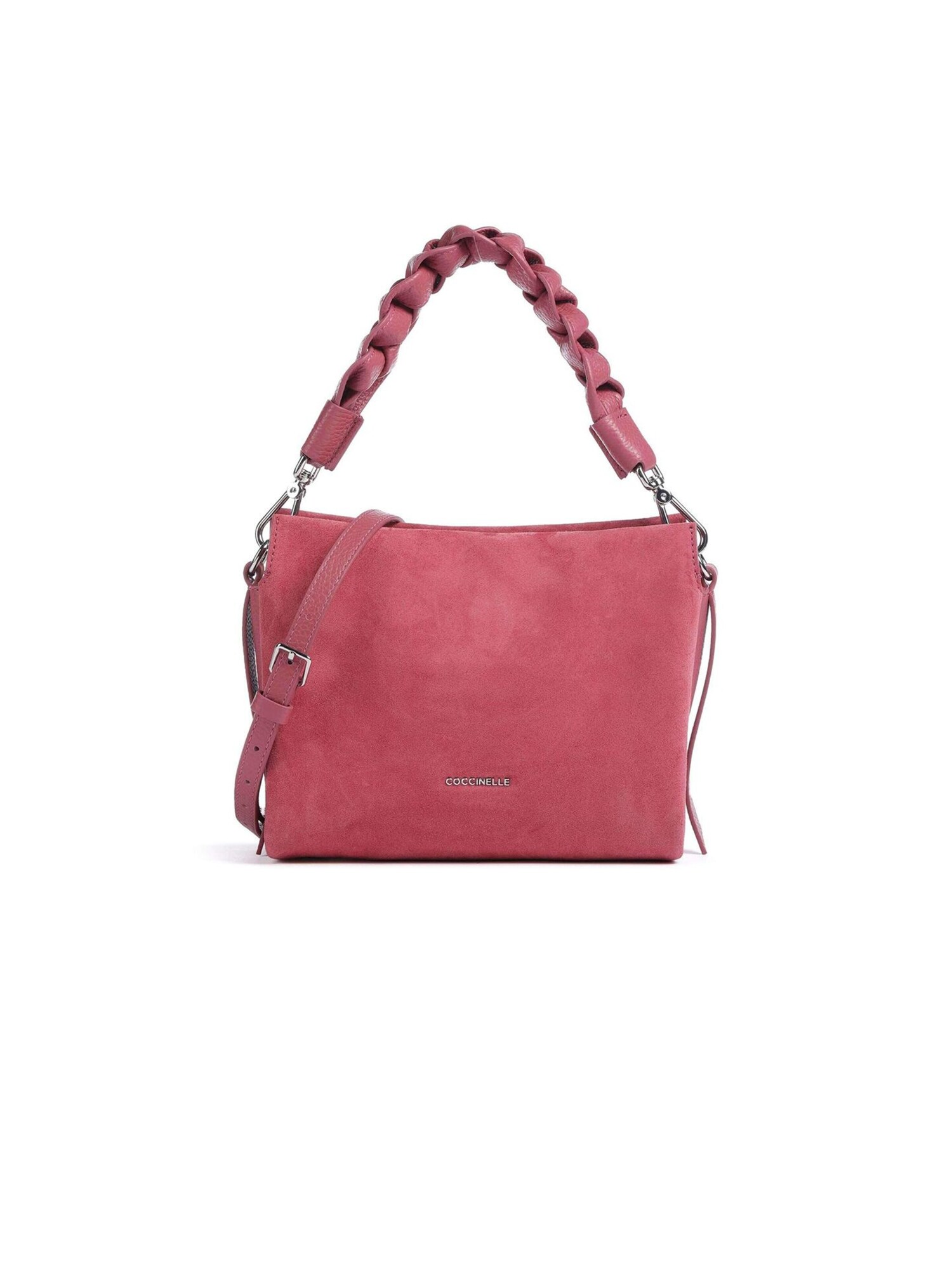 Coccinelle Bolso de mano 'Boheme Suede 23x18x10 cm'  rosé