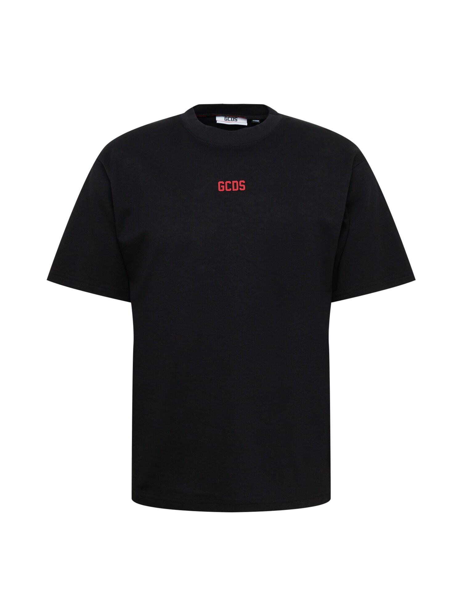 GCDS Marškinėliai juoda / raudona