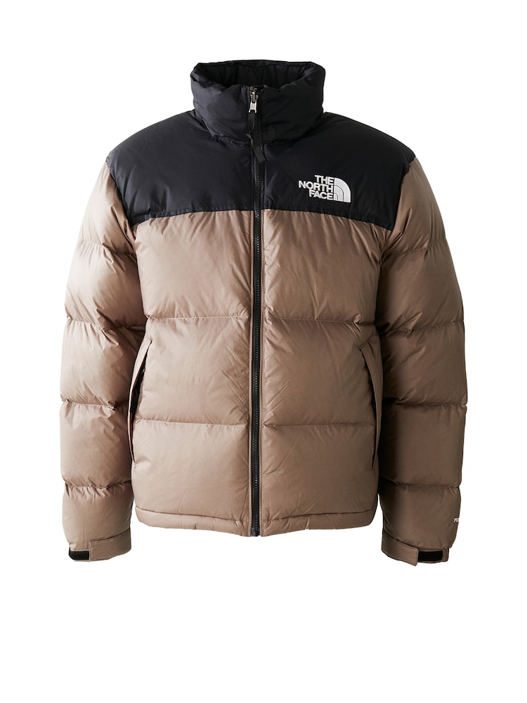 THE NORTH FACE Jacke '1996 RETRO NUPTSE' Herren Größe S hellbraun / schwarz / weiß