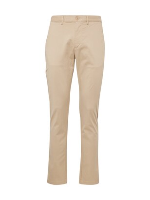 Tommy Hilfiger Chino ‘BLEECKER ESSENTIAL’ Lichtbeige / Marine / Rood / Wit