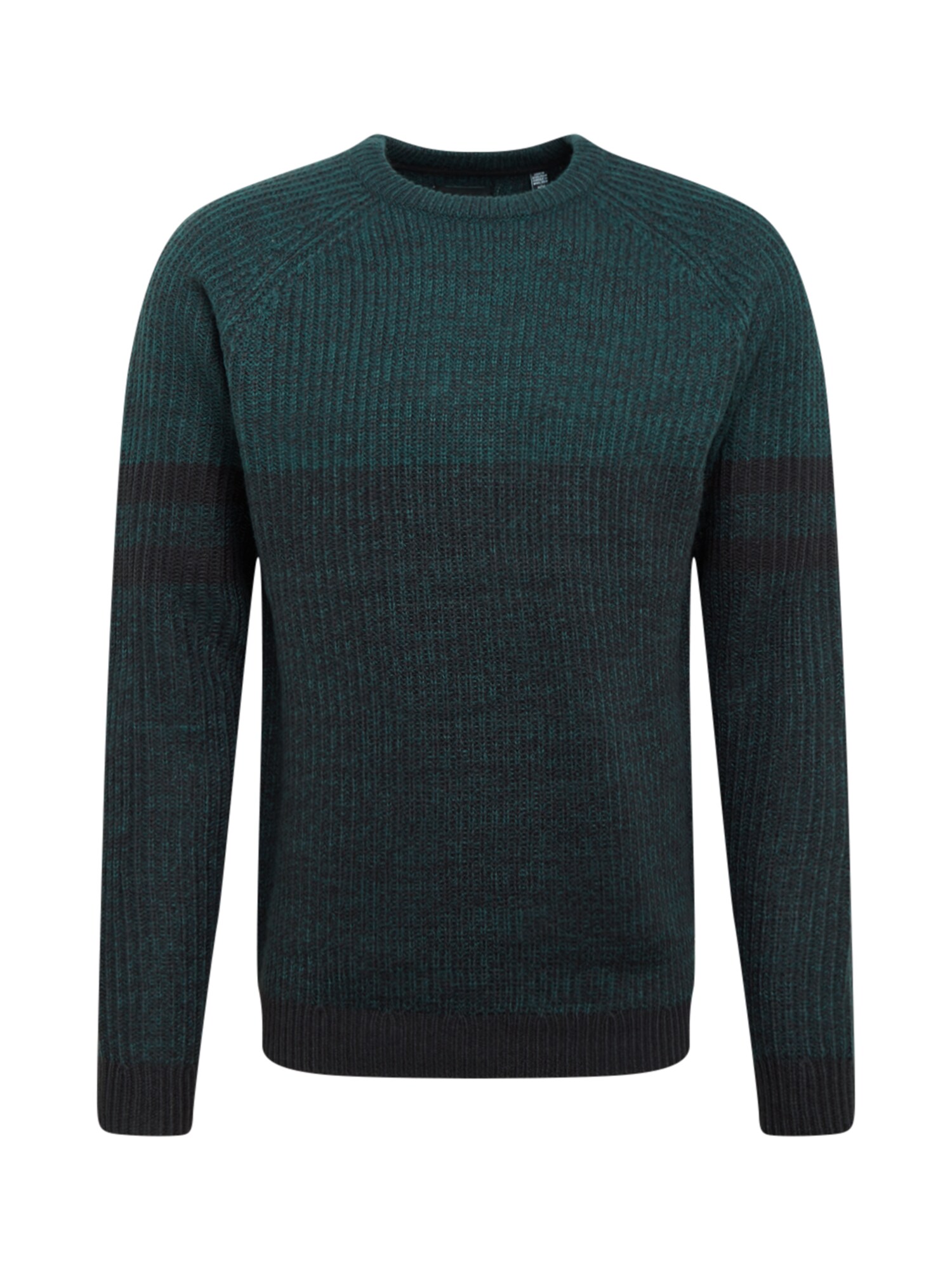 Only & Sons Megztinis 'ROCCO'  tamsiai žalia / juoda
