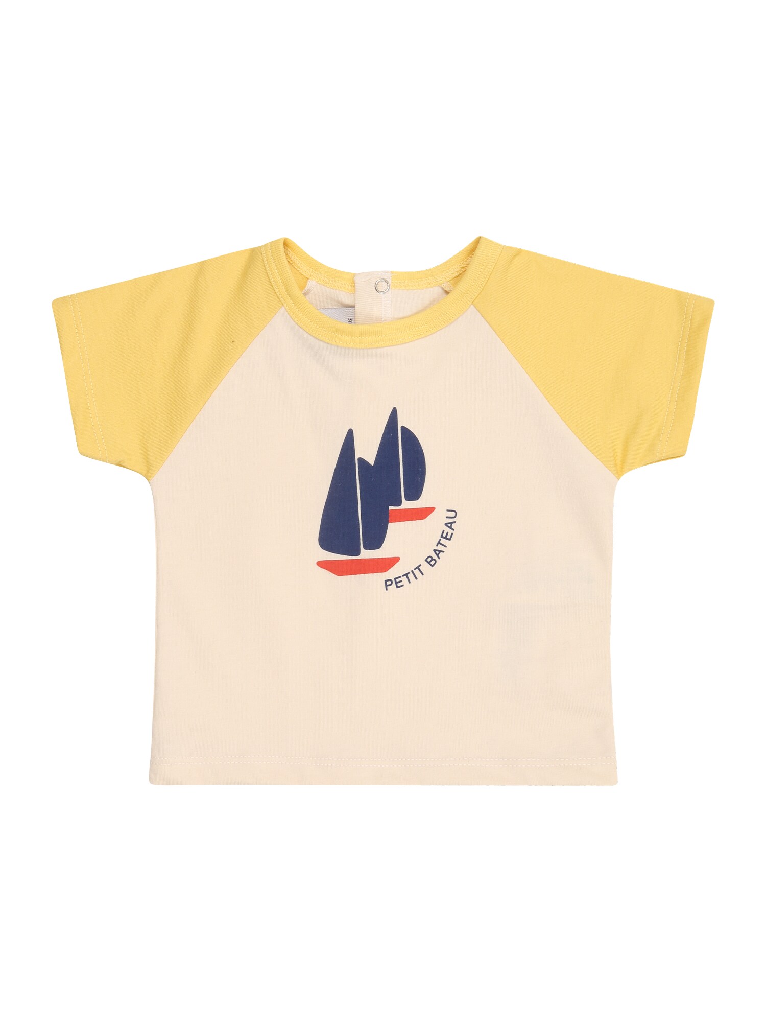 PETIT BATEAU Póló  tengerészkék / citrom / pasztellsárga / piros akciós termékkép 1