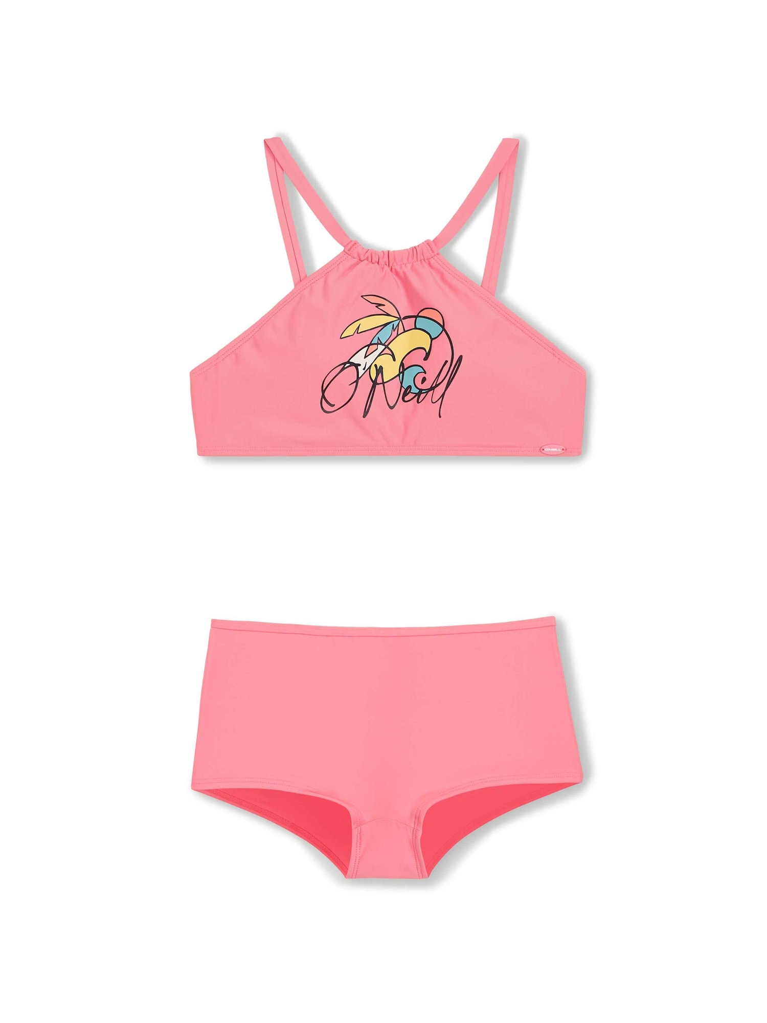 O'NEILL Bikini 'Cali'  turkizna / rumena / svetlo roza / črna