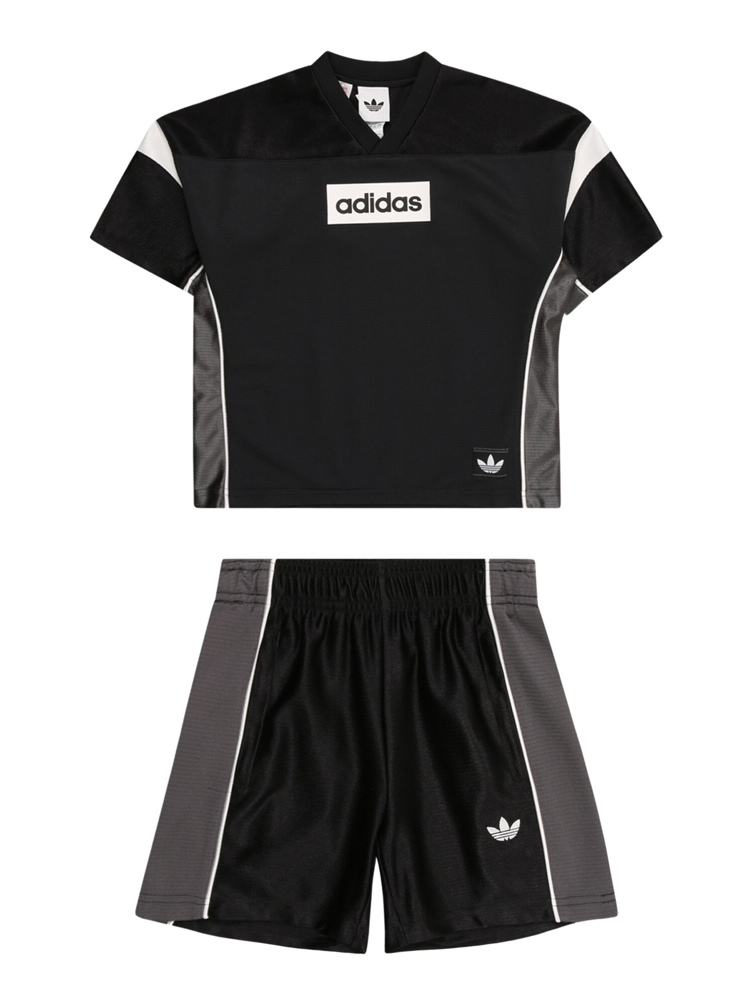 ADIDAS ORIGINALS Set  tmavosivá / čierna / biela