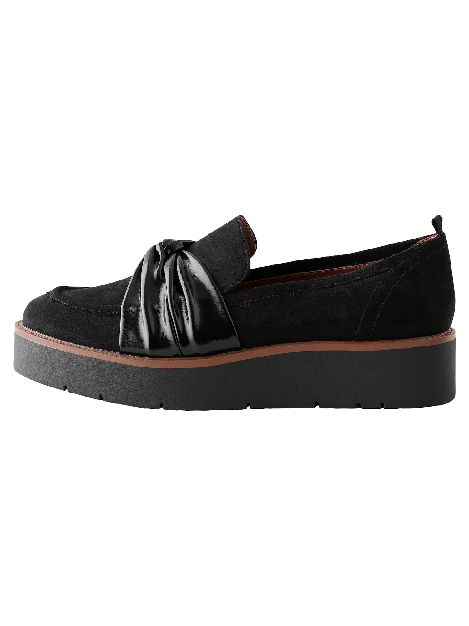 Next Papuci de casă Forever Comfort  crem / negru