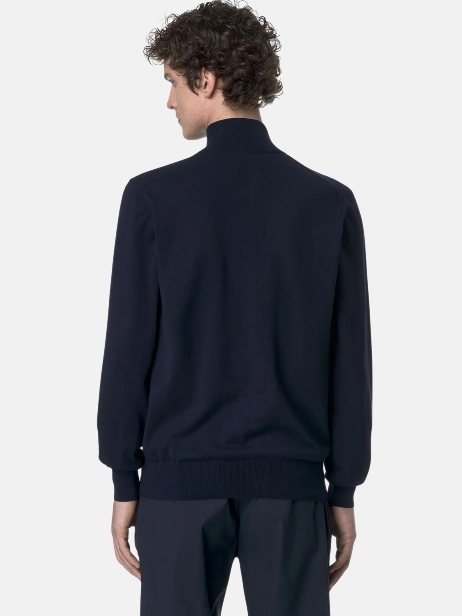 K-Way Sudadera con cremallera 'FINNY COTTON PS PULLOVER'  azul – imagen 4