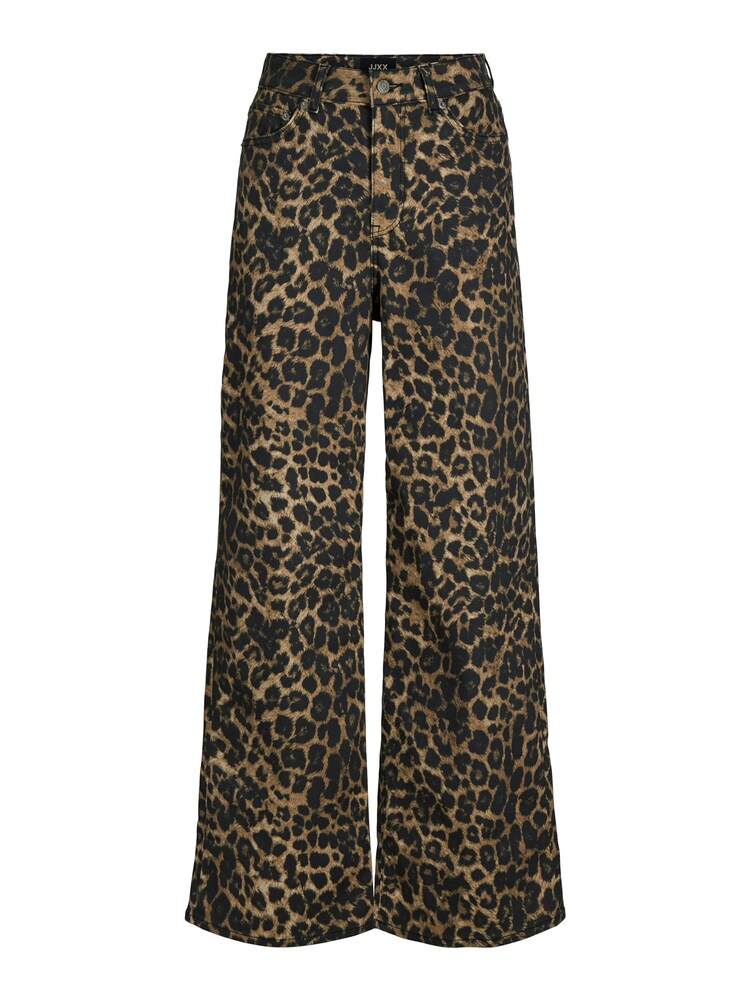 JJXX Hose 'JXSARAH TOKYO' Damen Größe 40 dunkelbeige / schwarz