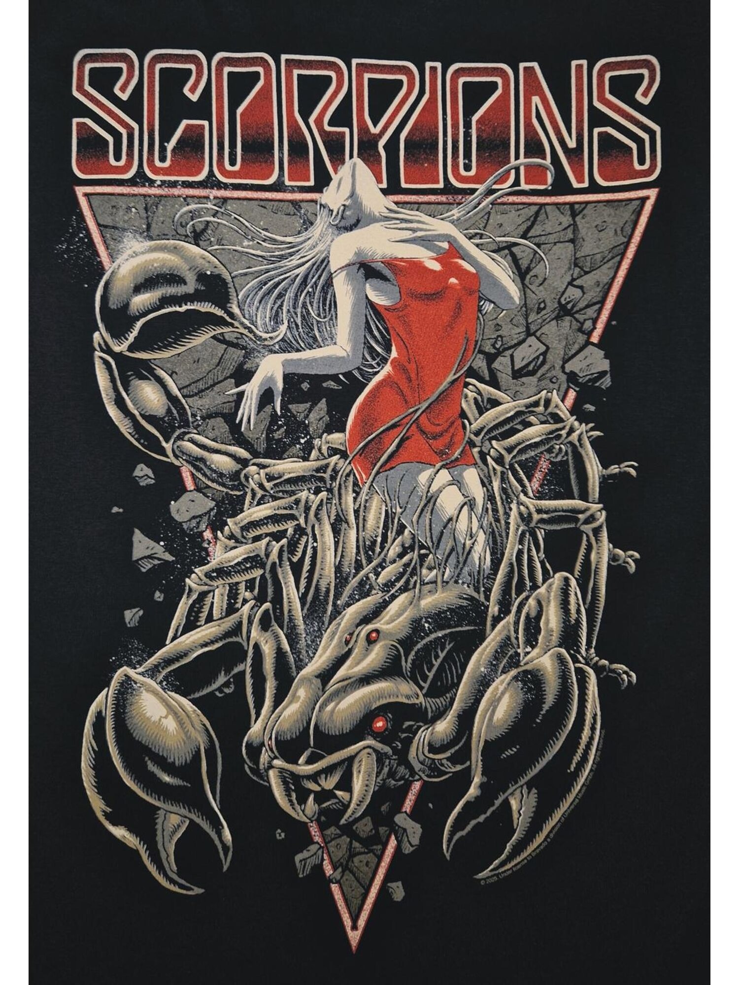 Scorpions Camiseta 'Scorpions Hurricane T-Shirt' negro – imagen 3
