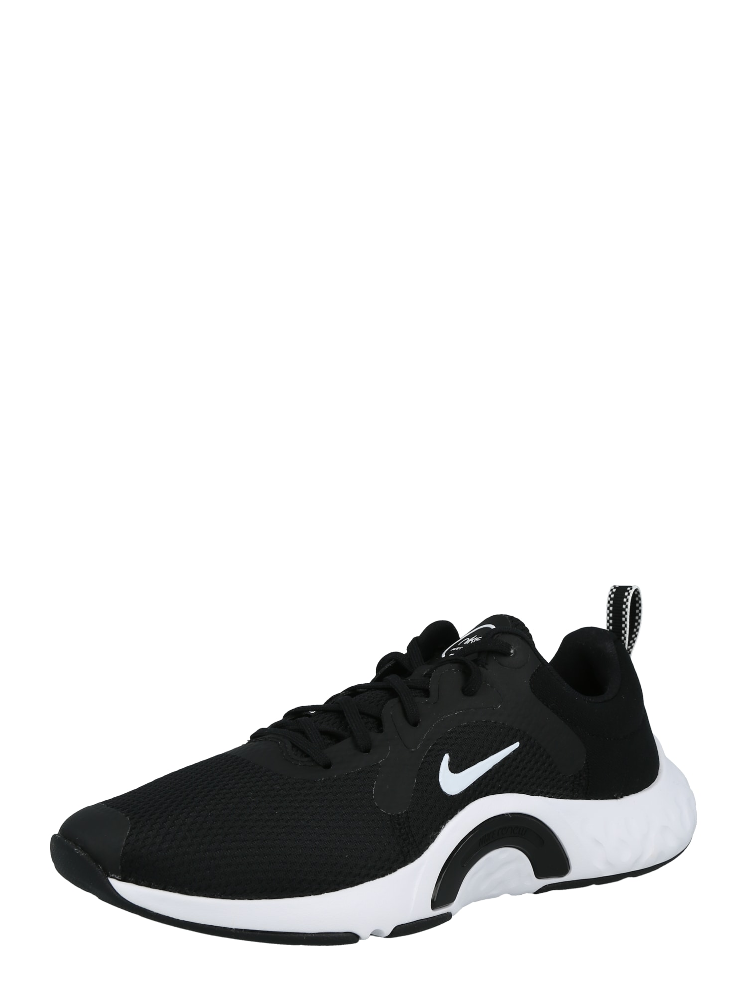 NIKE Sportske cipele  crna / bijela