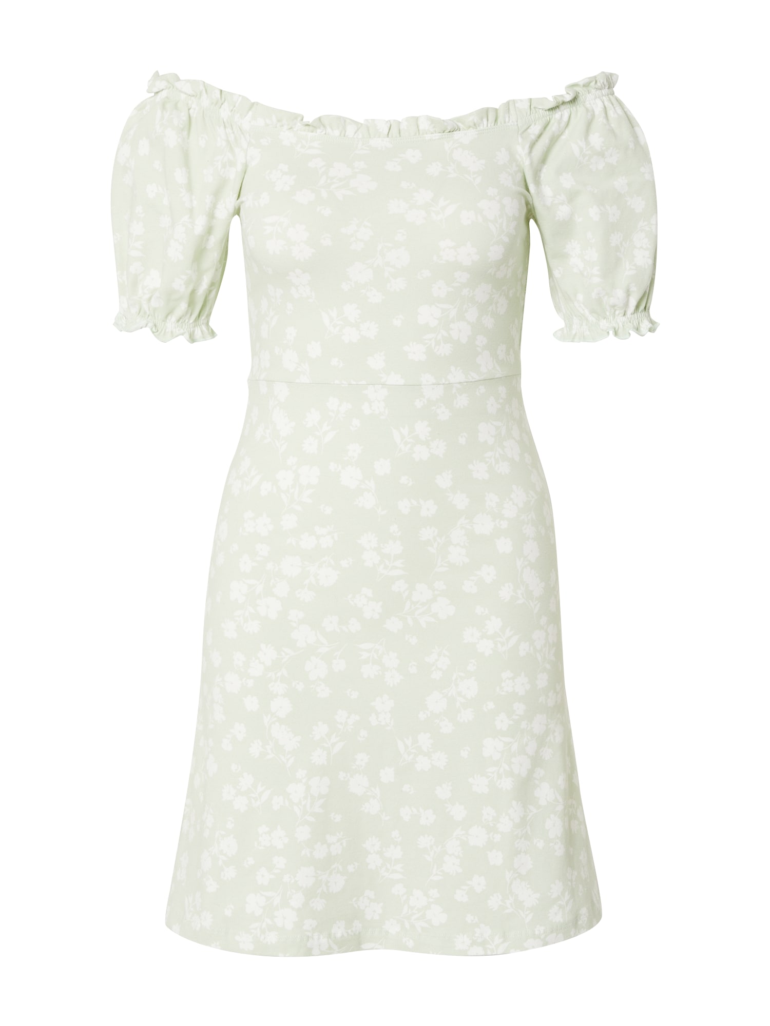 Dorothy Perkins Ljetna haljina  pastelno zelena / bijela