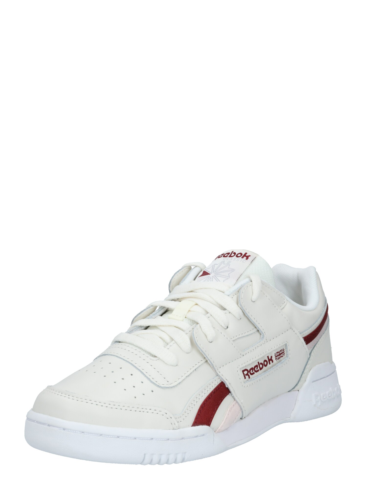 Reebok Classic Sportbačiai be auliuko 'WORKOUT LO PLUS'  kremo / vyšninė spalva