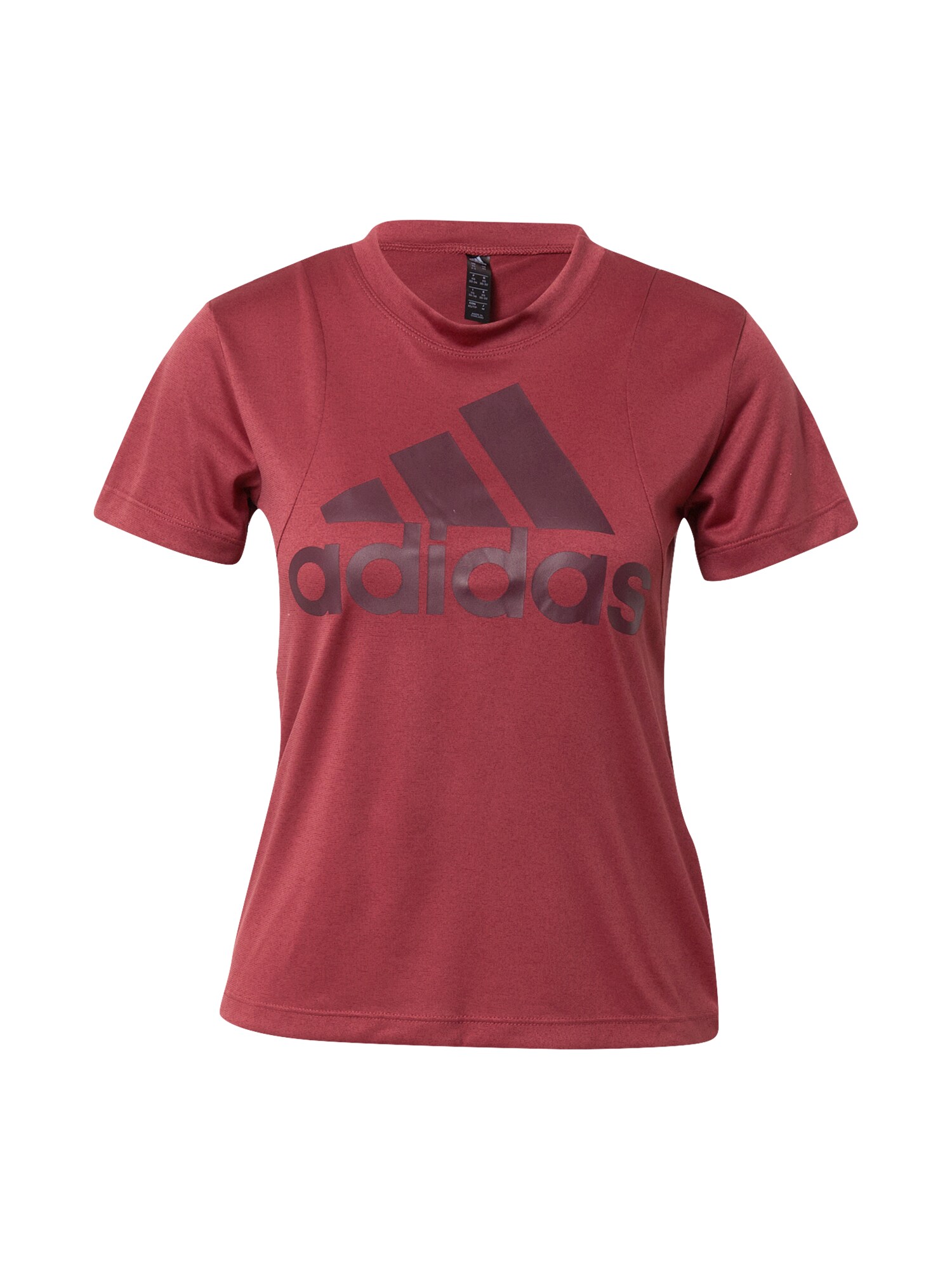 ADIDAS PERFORMANCE Sportiniai marškinėliai  tamsiai raudona / baklažano spalva