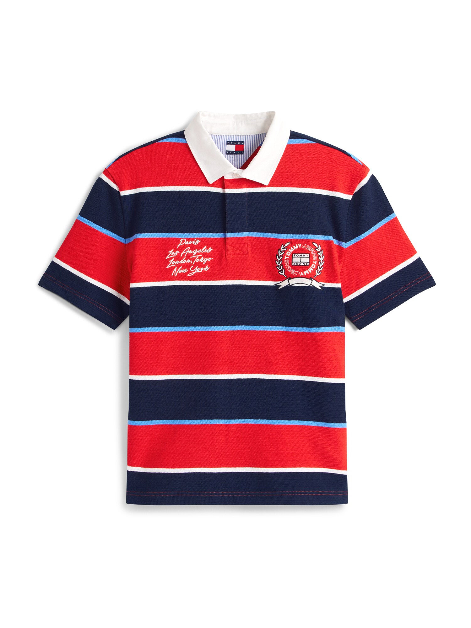 Tommy Jeans Camiseta  navy / azul cielo / rojo / blanco