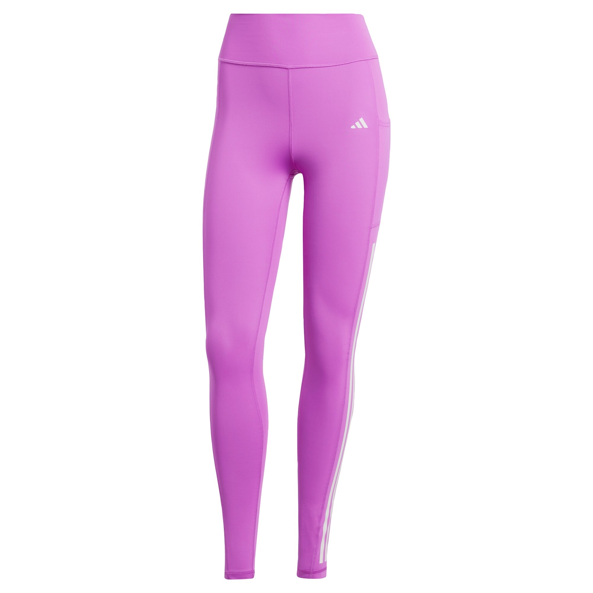 ADIDAS PERFORMANCE Pantaloni sport Optime  mov neon / alb