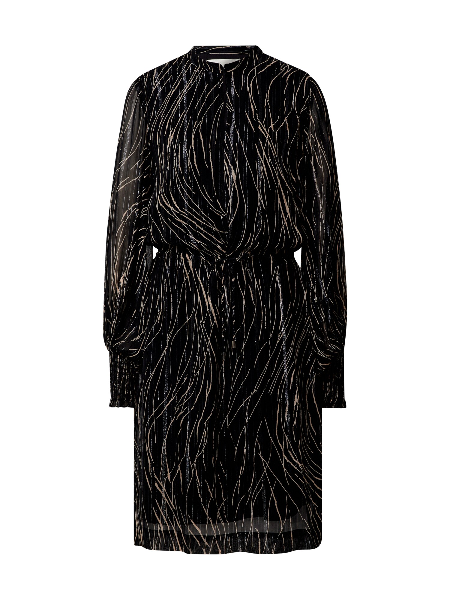InWear Suknelė 'Petrinal'  juoda / smėlio