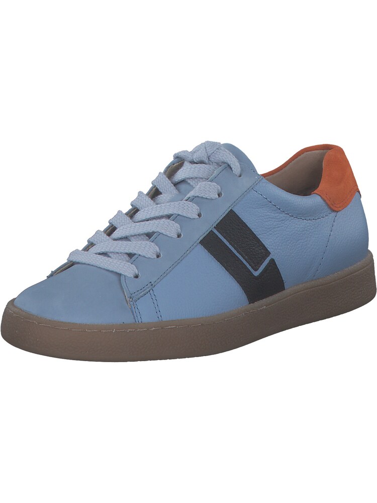 Paul Green Schnürschuhe '5464' Damen Größe 42 blau / orange / schwarz