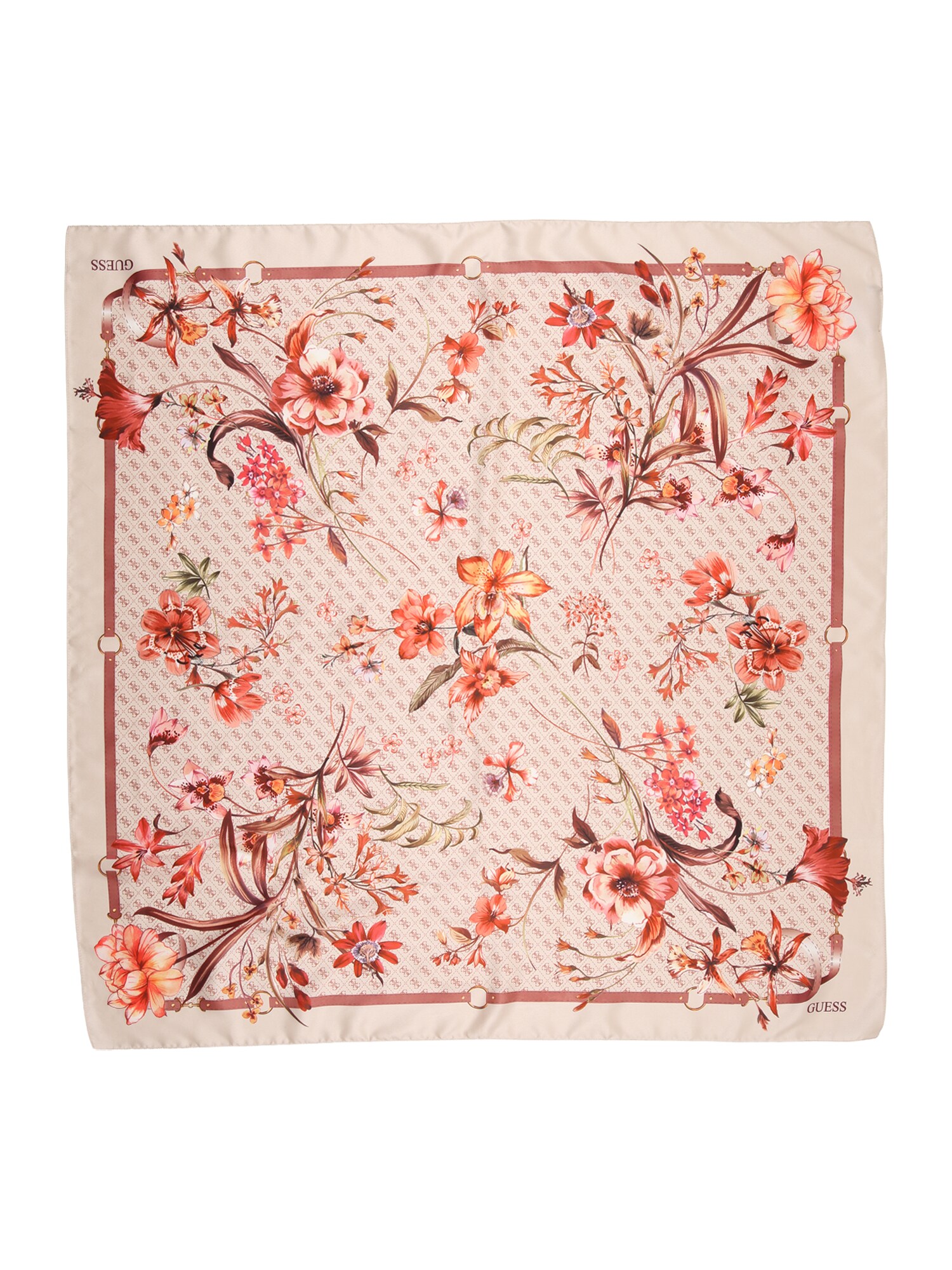 GUESS Batistă  portocaliu / roz pudră / roșu bordeaux