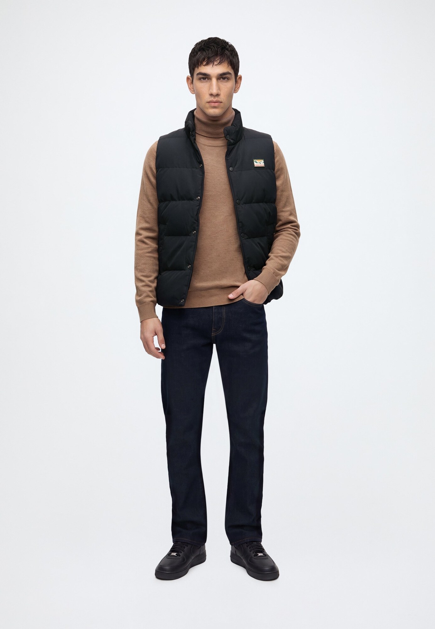 Superdry & Co Chaleco 'Everest' negro – imagen 7