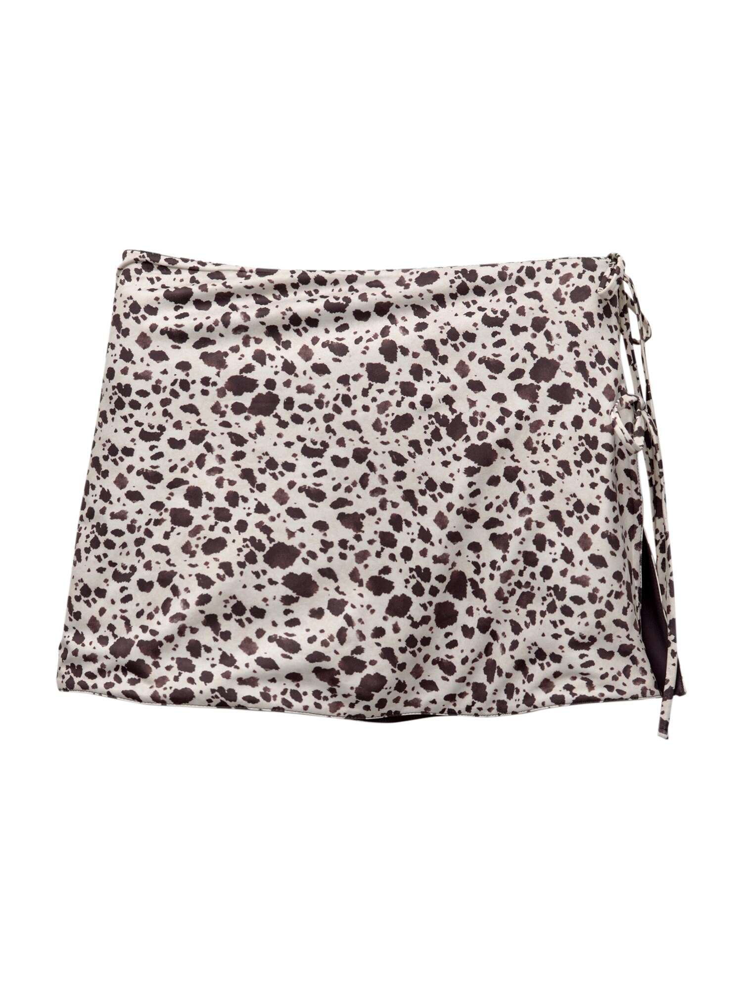 Pull&Bear Prosop de plajă  maro închis / alb natural