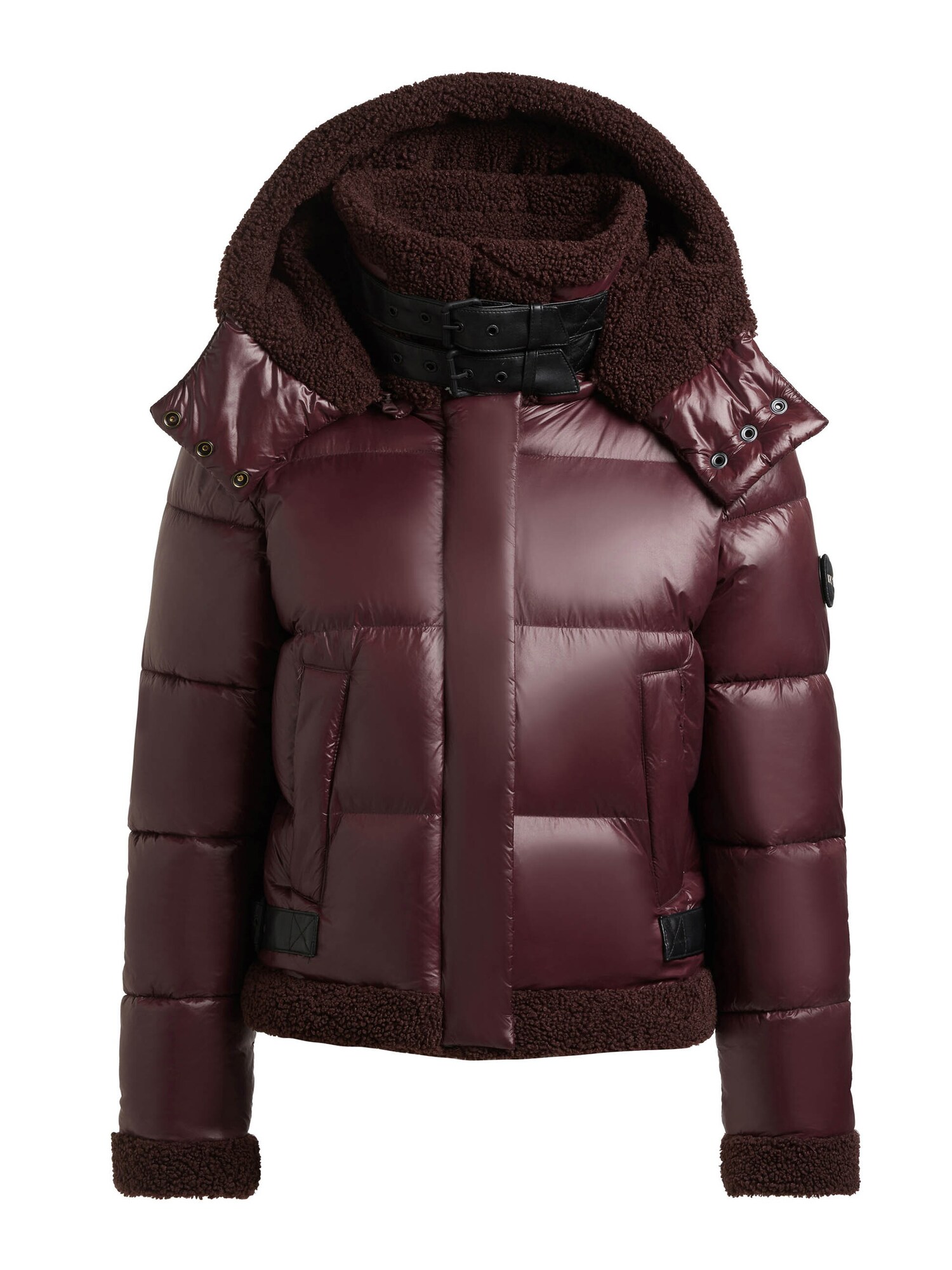 khujo Chaqueta de invierno 'Nessie3' rojo vino