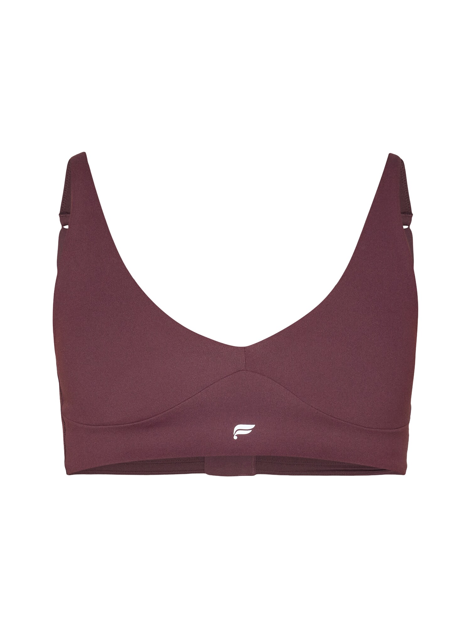 Fabletics Sutien sport 'PURELUXE'  roșu burgundy / alb
