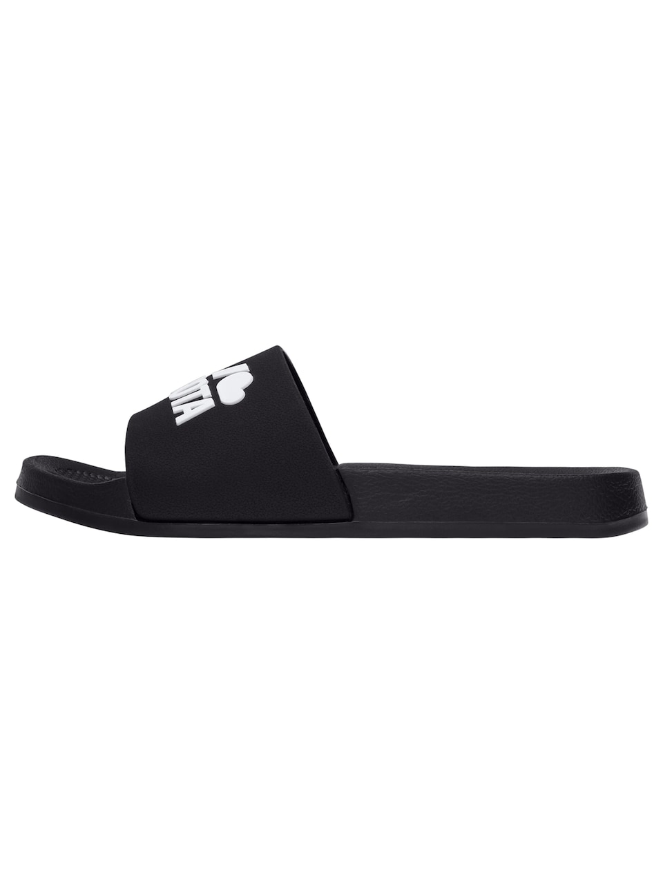Strand-/badsko 'Kubota Men's Slip-On Black Basic Pool Slides'