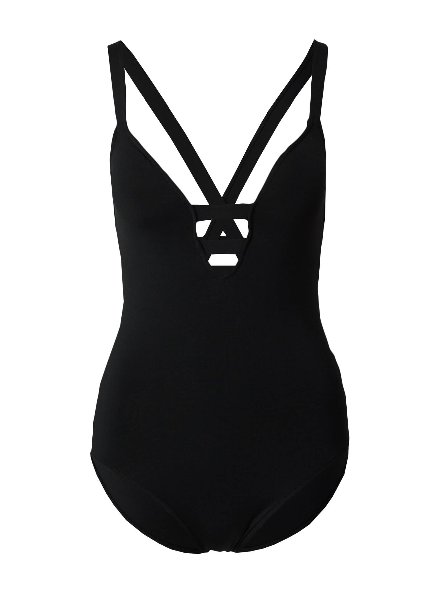 Seafolly Jednodielne plavky  čierna