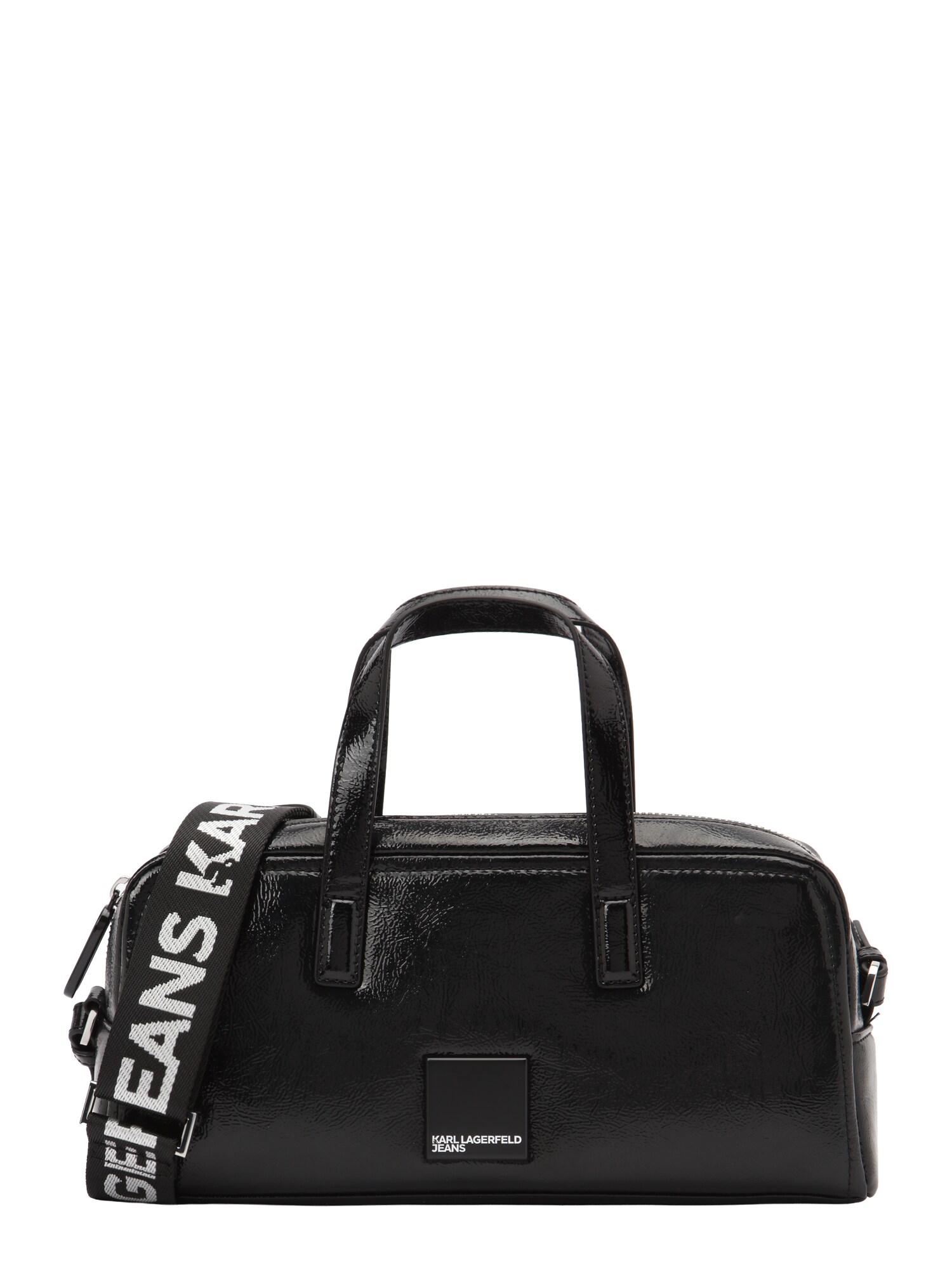 KARL LAGERFELD JEANS Poșete  negru / alb