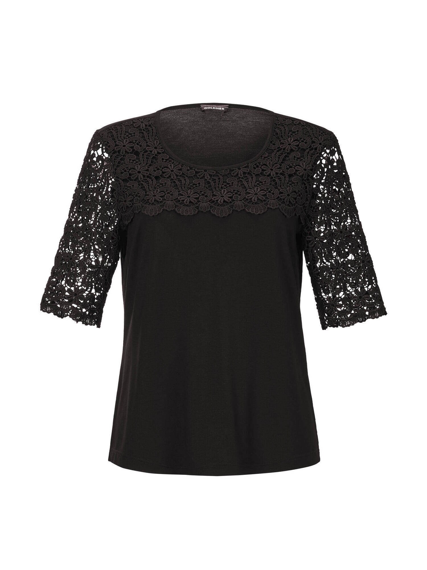 Goldner Shirt Zwart