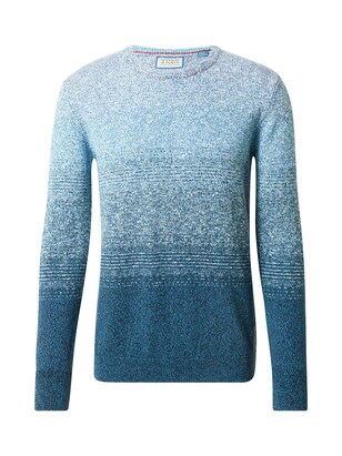 Scotch & Soda Trui Navy / Aqua / Lichtblauw