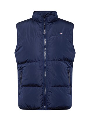 FQ1924 Bodywarmer ‘Vinncent’ Navy / Karmijnrood / Wit