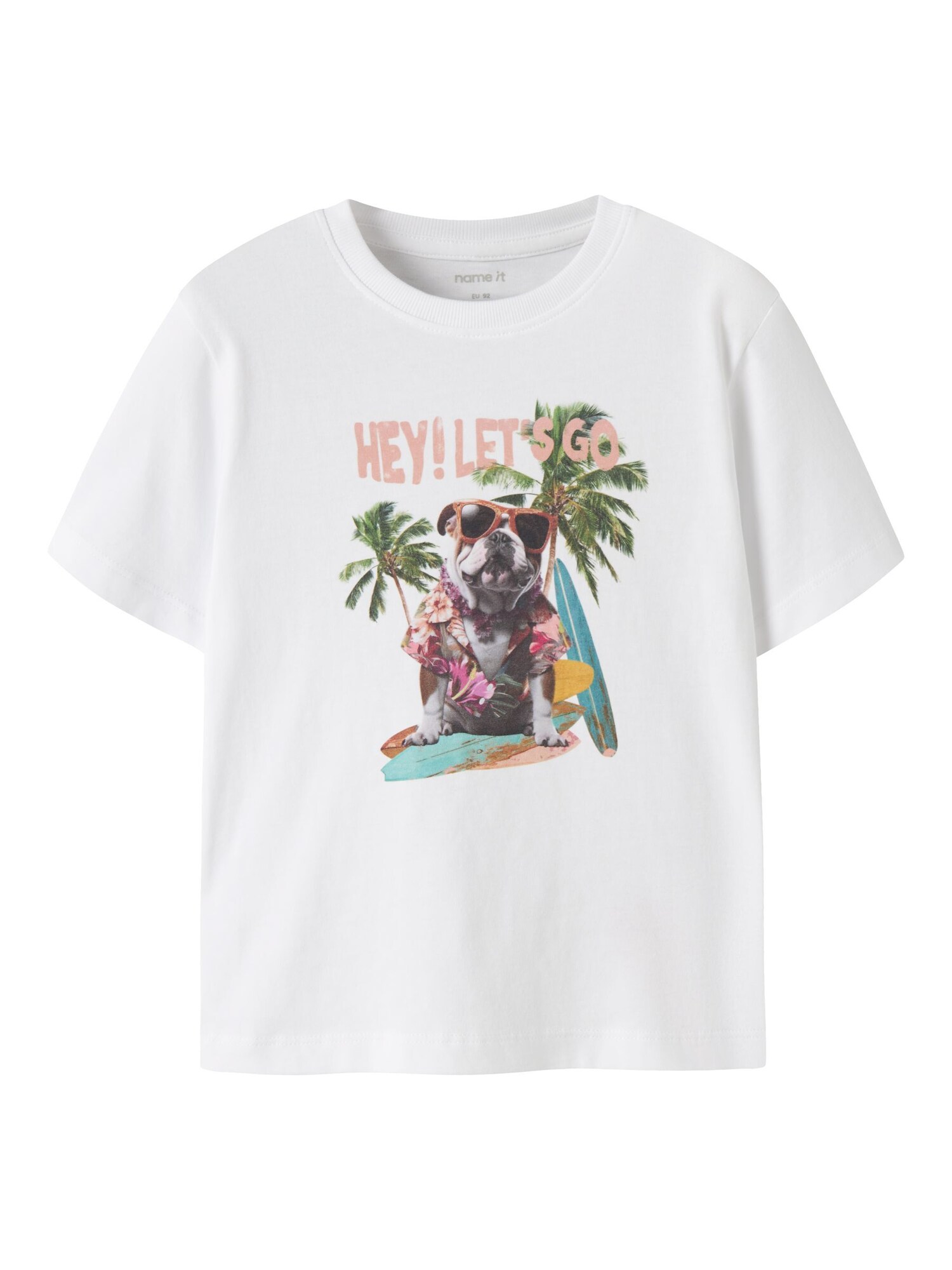 NAME IT Tricou NMMVoto albastru / verde / roz / alb