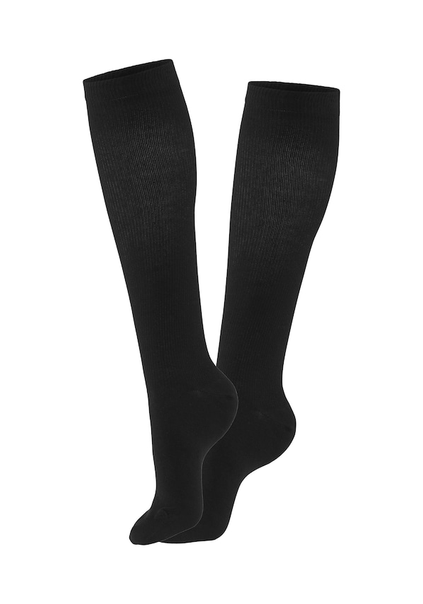 H.I.S, Térdharisnyák, fekete, 6 kép a 8 közül