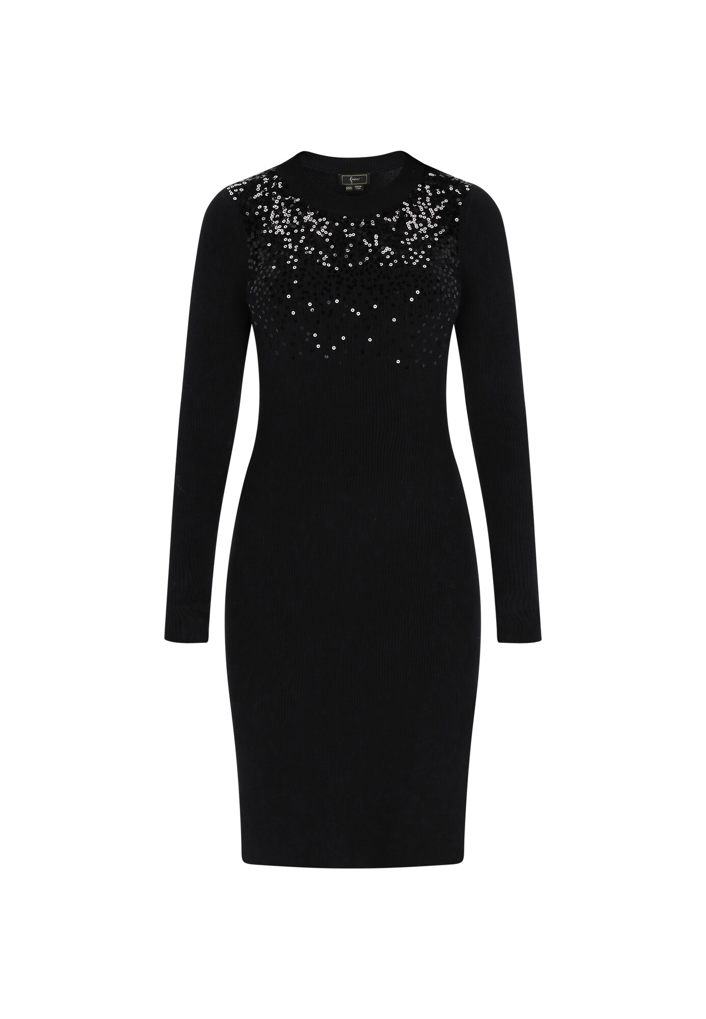 faina Rochie tricotat  negru