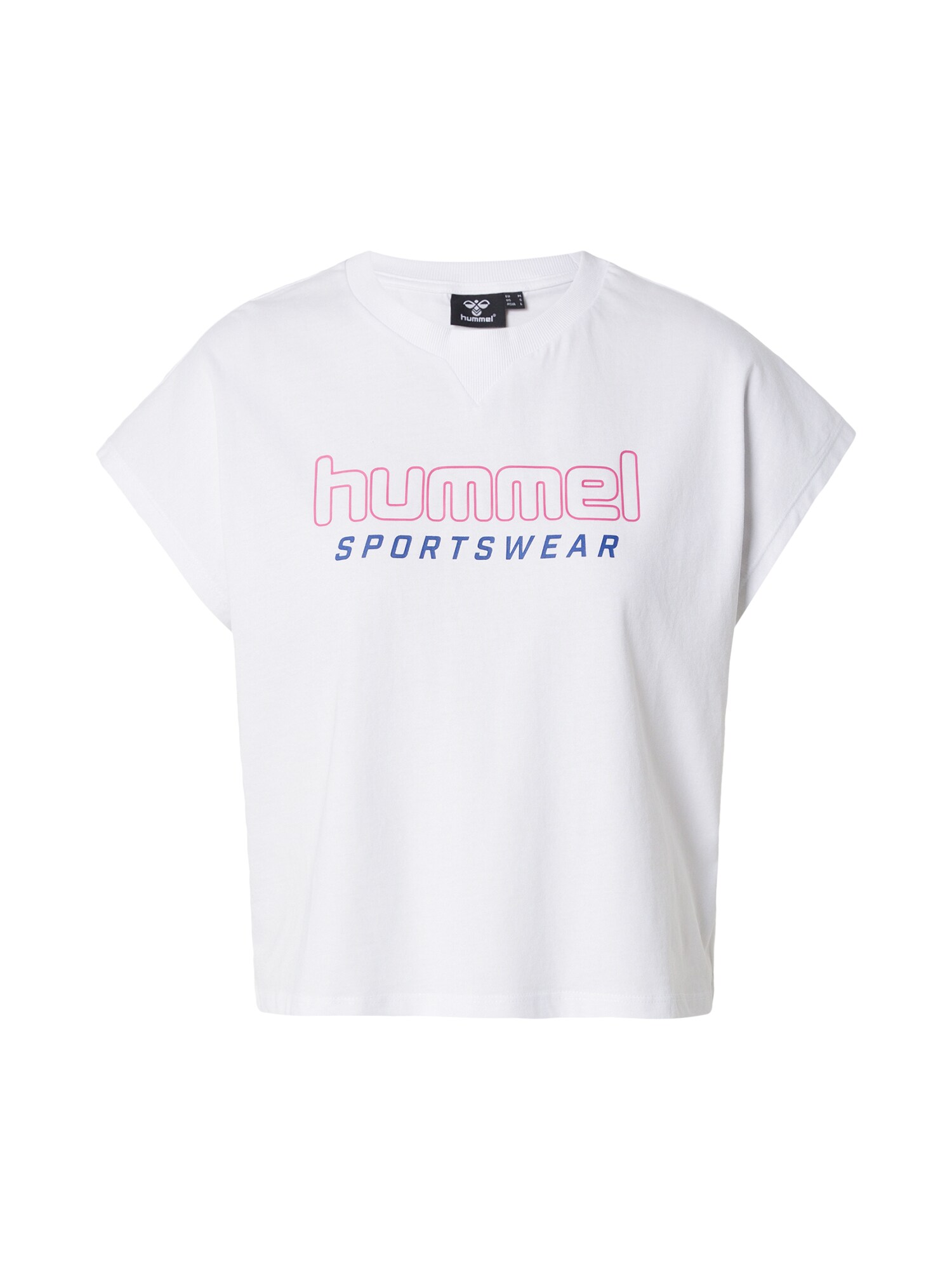 Hummel Funkčné tričko 'LGC JUNE' tmavomodrá / ružová / biela