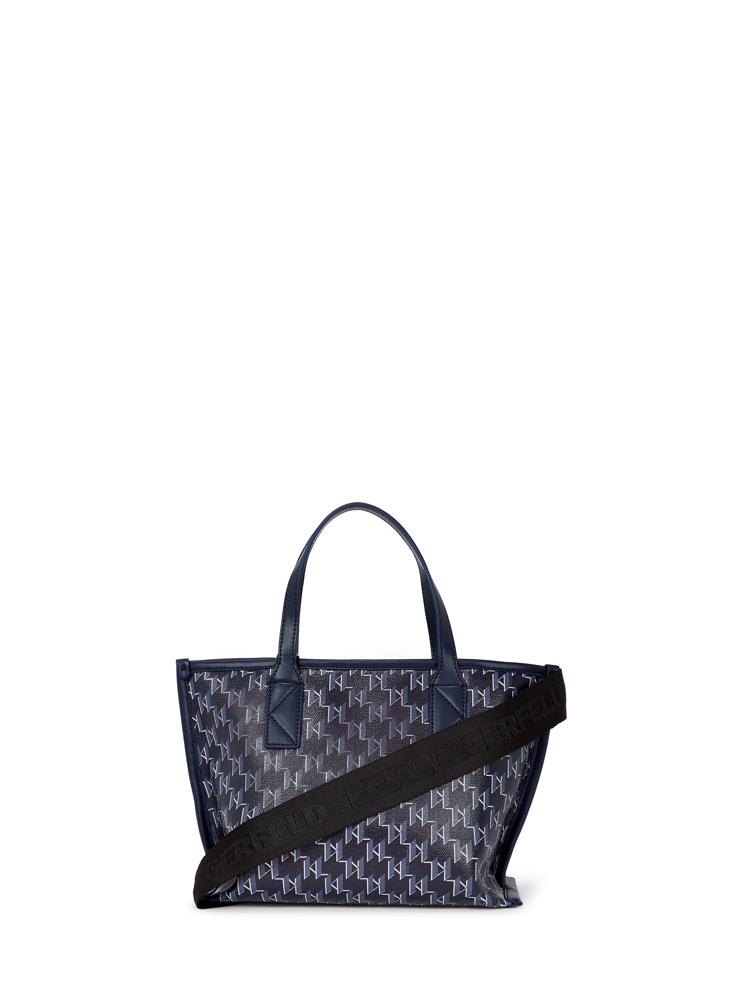 Karl Lagerfeld Shopper táska 'K/VOYAGE'  sötétkék / fekete / fehér termék 2. képe