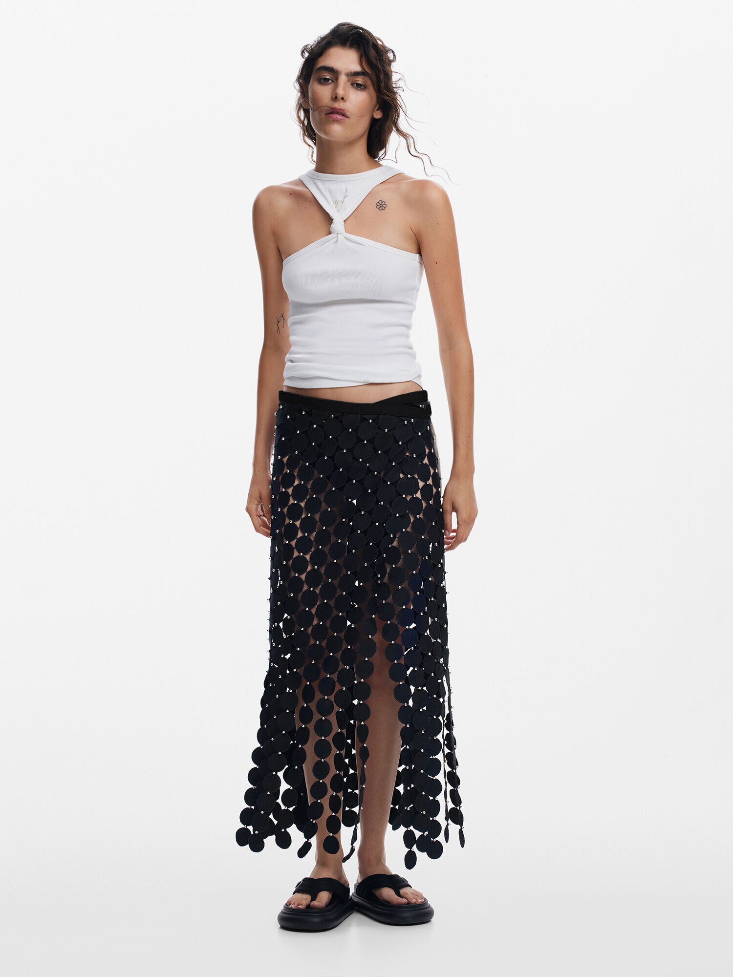 Desigual Top fehér termék 2. képe