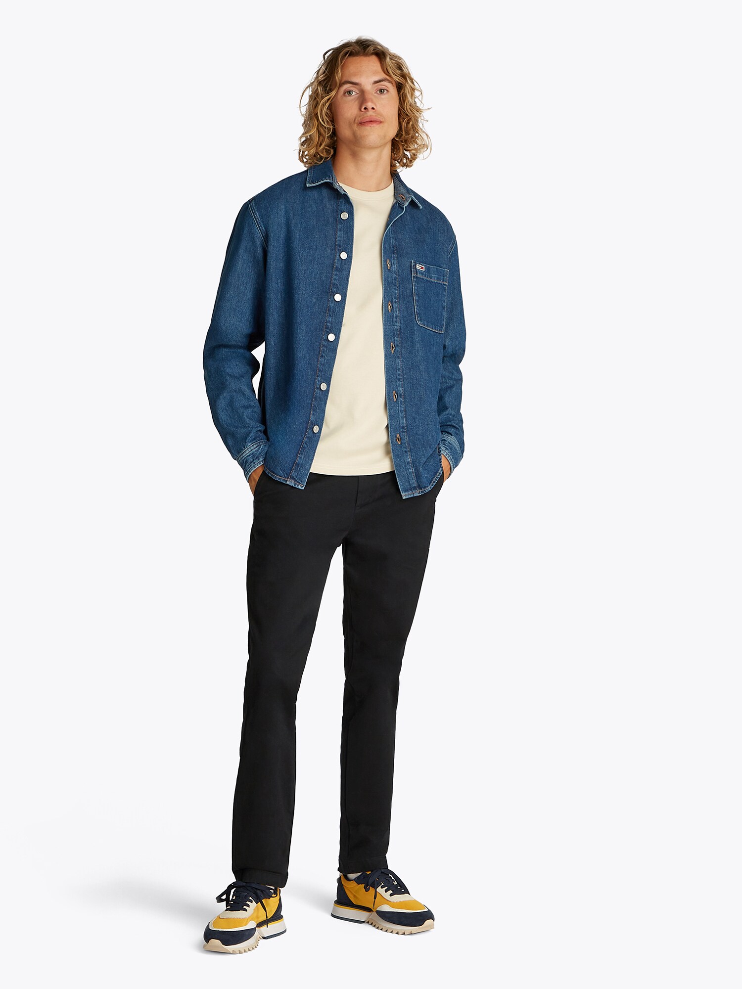 Tommy Jeans Chino nohavice 'Austin' čierna (obrázok 4)