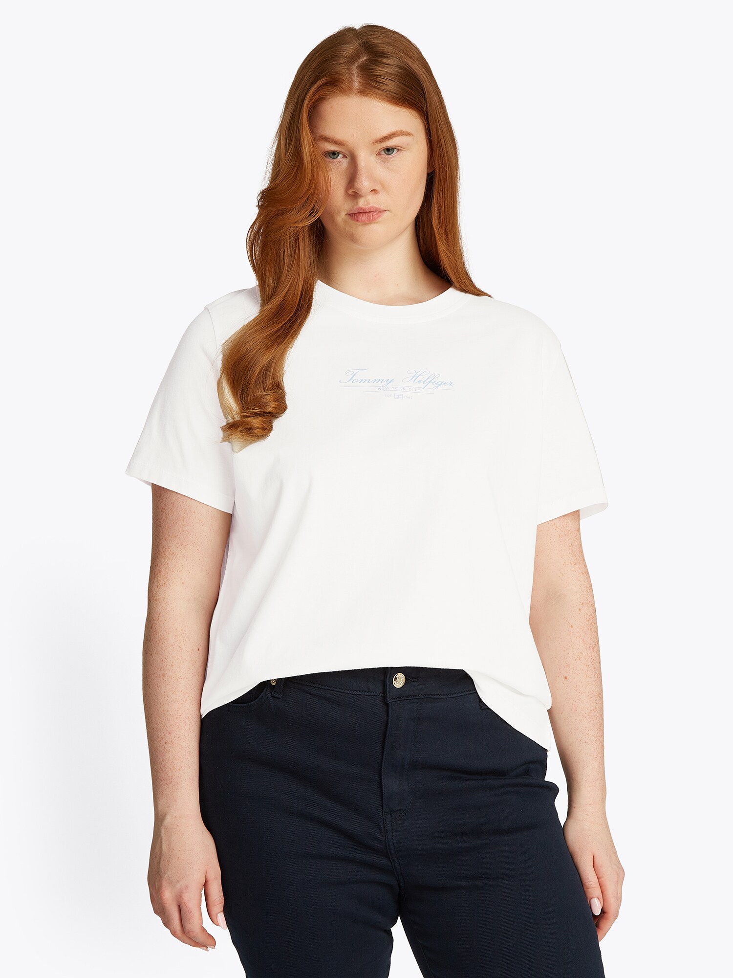 Tommy Hilfiger Curve Póló  opál / fehér termék 2. képe