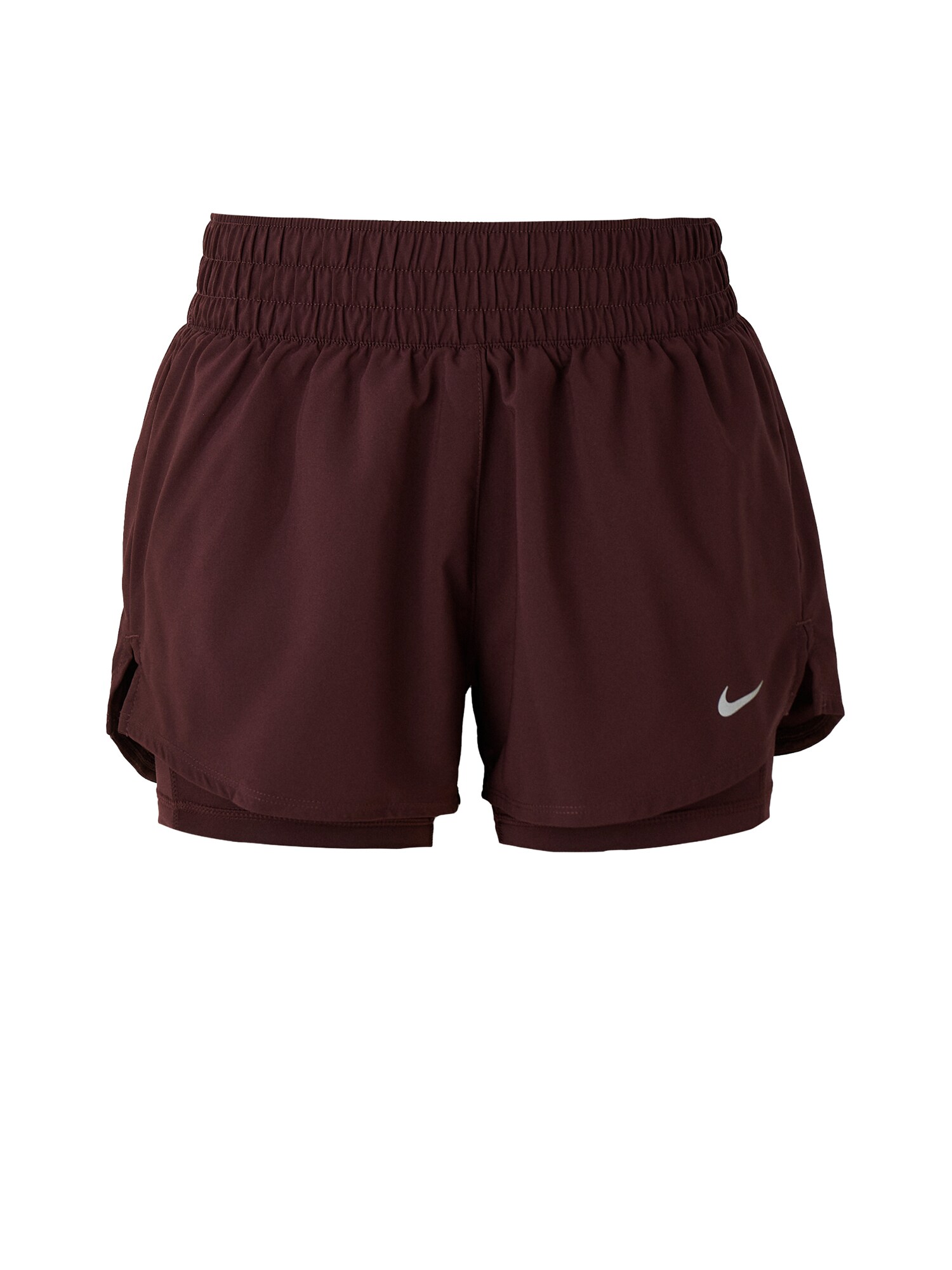 NIKE Pantaloni sport ONE  roșu vin